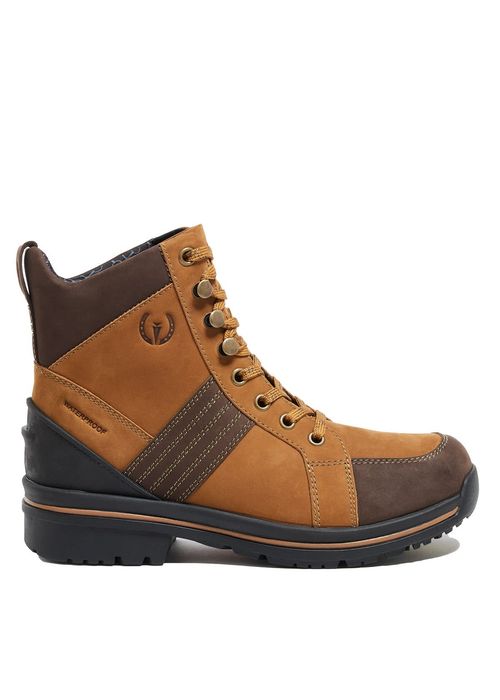 OVERSTOCK: Kerrits Women's Trail Blazer Lace Up Boots - 8 - Palomino/Brown