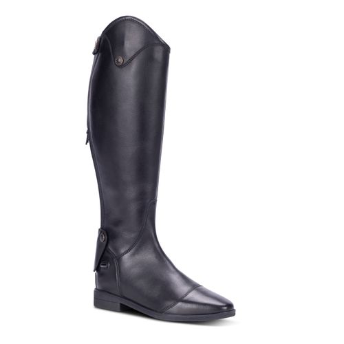 OUTLET: Shires Moretta Women's Lanciano Leather Riding Boots - 10 X Wide Regular - Black