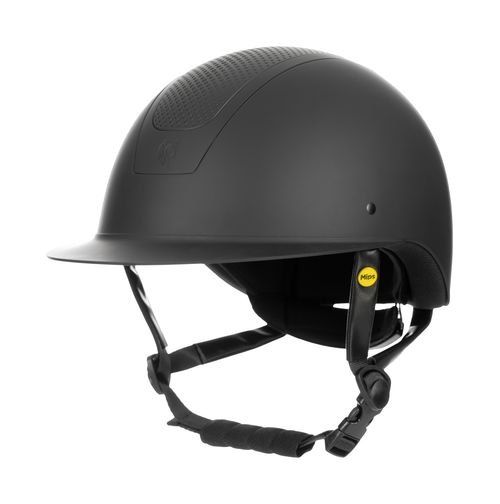 OVERSTOCK: Equinavia Crown MIPS Riding Helmet - Large - Black/Black
