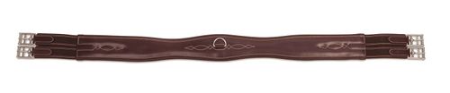 OVERSTOCK: Shires Salisbury Atherstone Leather Girth - 52in - Australian Nut