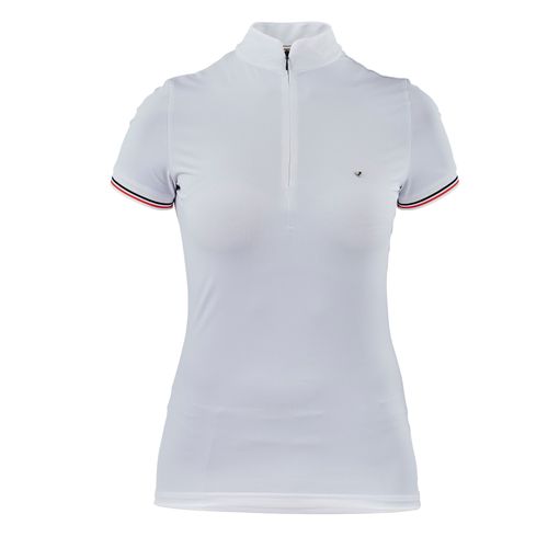 READY TO SHIP: Shires Aubrion Women's Arcaster Show Shirt - Medium - White