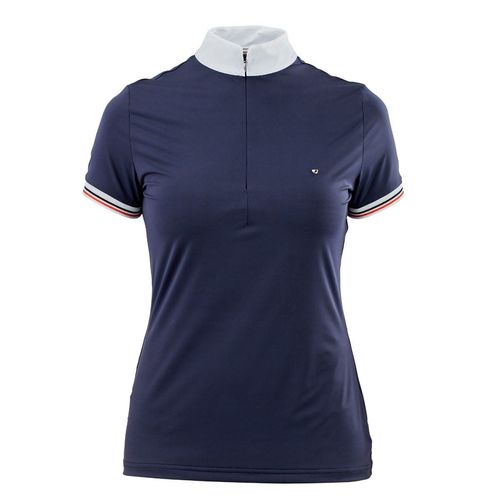 READY TO SHIP: Shires Aubrion Kids' Arcaster Show Shirt - 7-8 years - Navy