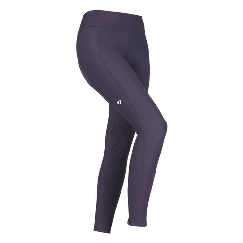 READY TO SHIP: Shires Aubrion Women's Laminated Riding Tights - X Large - Navy