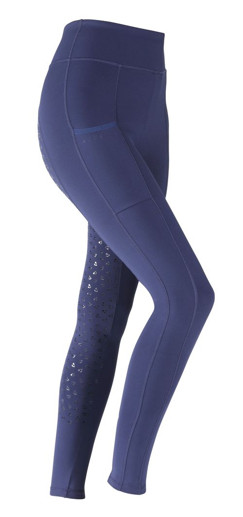 READY TO SHIP: Shires Aubrion Women's Hudson Breggings - Large - Navy
