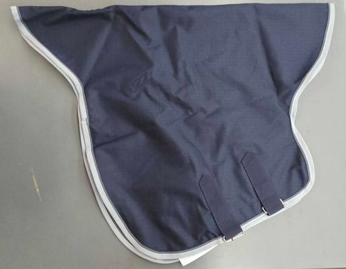 READY TO SHIP: Shires Highlander Plus Lite Neck Cover - Medium - Dark Navy