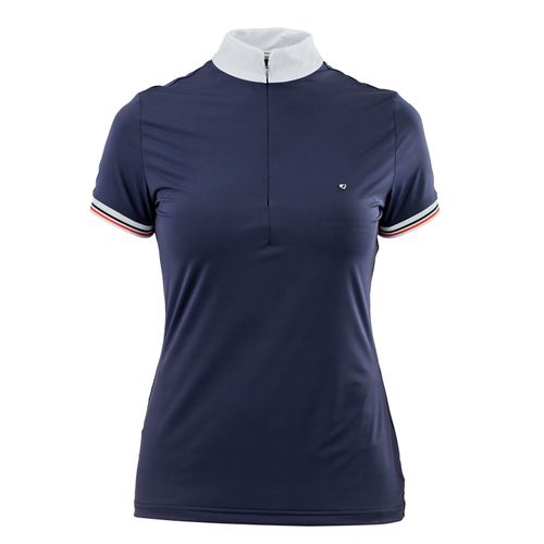READY TO SHIP: Shires Aubrion Women's Arcaster Show Shirt - XX Small - Navy