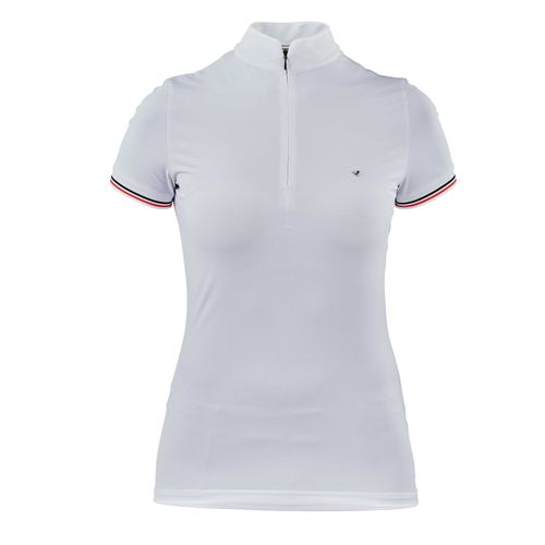 READY TO SHIP: Shires Aubrion Kids' Arcaster Show Shirt - 13-14 years - White