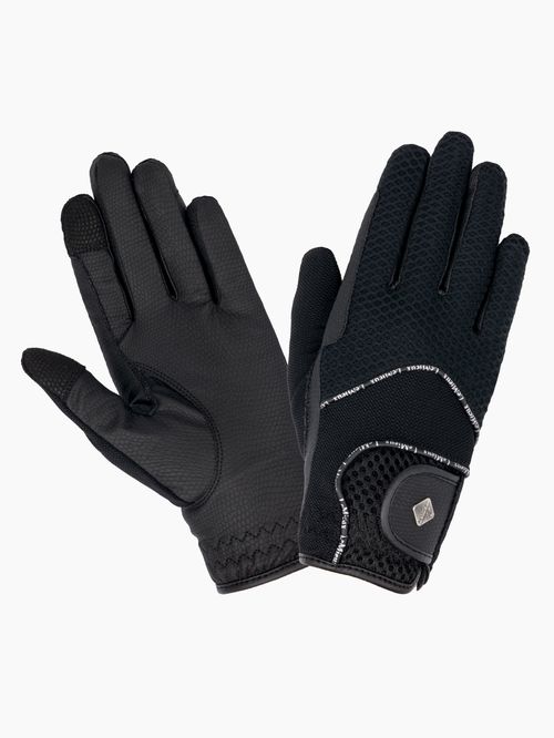 LeMieux 3D Mesh Riding Gloves - Black