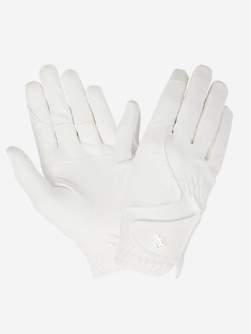 LeMieux Close Contact Gloves - White
