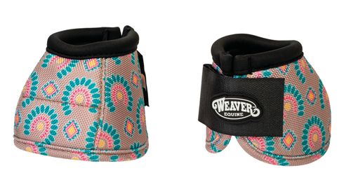 Weaver No Turn Bell Boots - Blossom Blast
