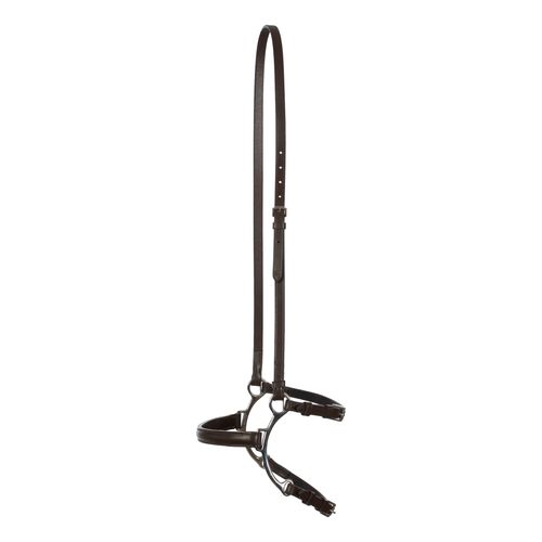 Equinavia Saga Crescent Noseband - Chocolate Brown
