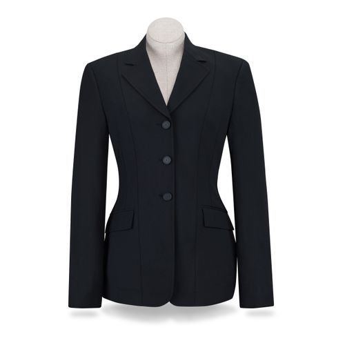 OUTLET: RJ Classics Women's Skylar 37.5 Grey Label Show Coat - 16 Short - Black