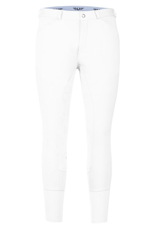 OVERSTOCK: TuffRider Men's Full Seat Patrol Breeches - 28 Regular - White