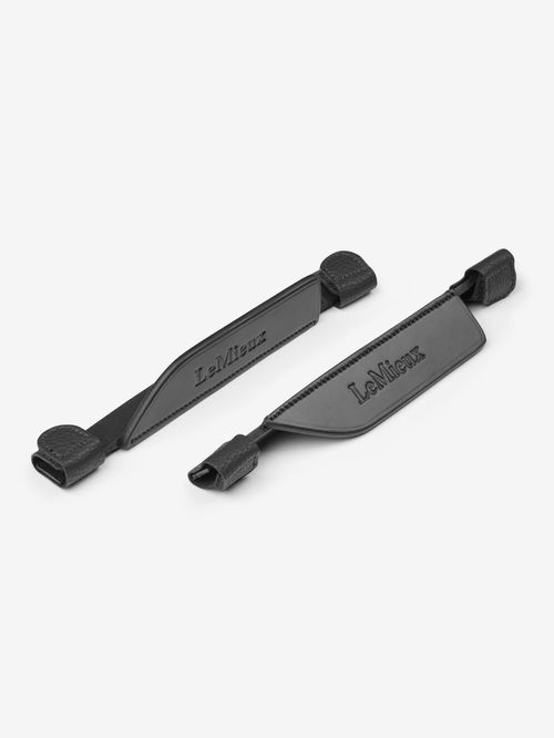 LeMieux Leather Bridle Blinkers - Black