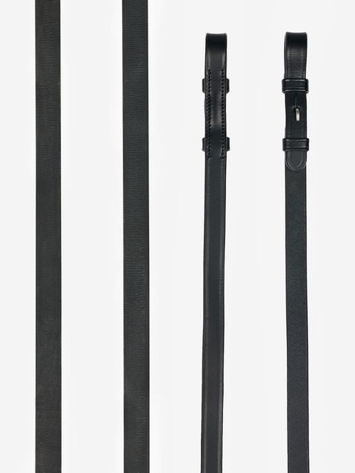 LeMieux Kris Extreme Rubber Reins - Black
