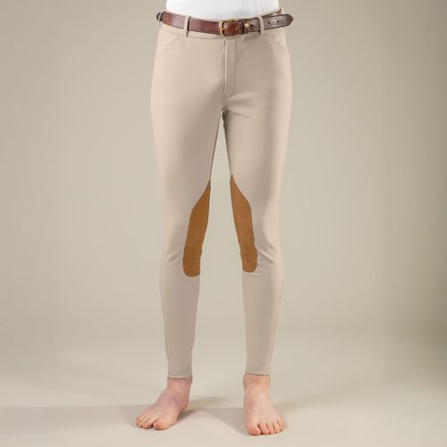 Tredstep Men's Hunter Pro Knee Patch Breeches - Tan