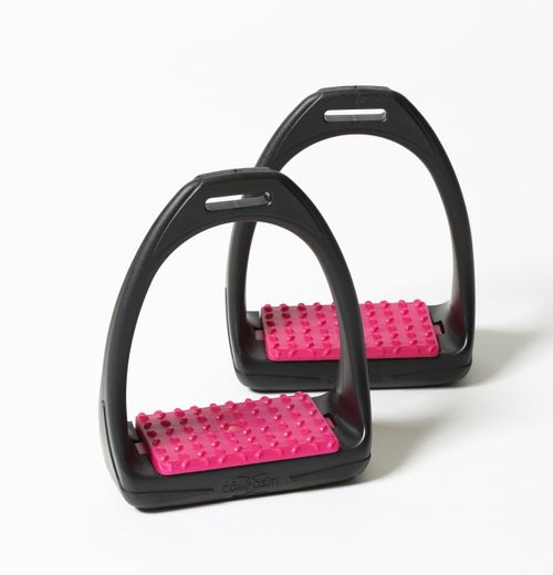 Compositi Reflex Stirrups - Raspberry