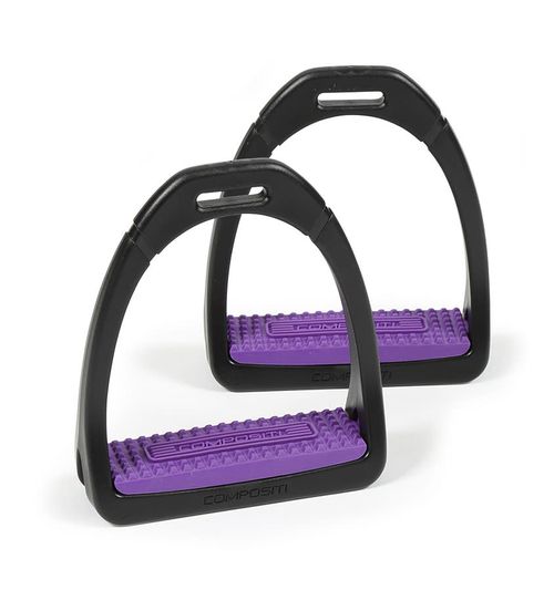 Compositi Premium Profile Stirrups - Purple