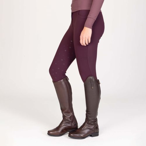 Shires Aubrion Women's Winter Breeches - Thistle