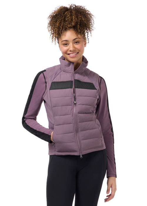 Kerrits Women's All Trek Performance Quilted Vest - Thistle
