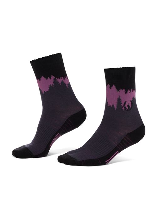Kerrits Timber Trail Wool Crew Socks - Elderberry