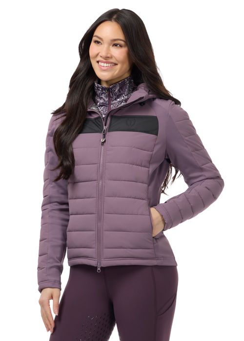 Kerrits Women's All Trek Performance Quilted Jacket - Thistle