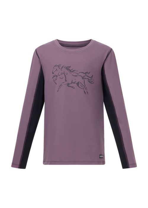 Kerrits Kids' Giddy Up Base Layer Top - Thistle