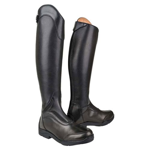 READY TO SHIP: TuffRider Women's Double Clear Sport Tall Boots - 6 Slim - Black