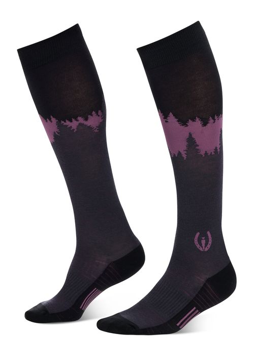 Kerrits Timber Trail Wool Knee-Hi Socks - Elderberry