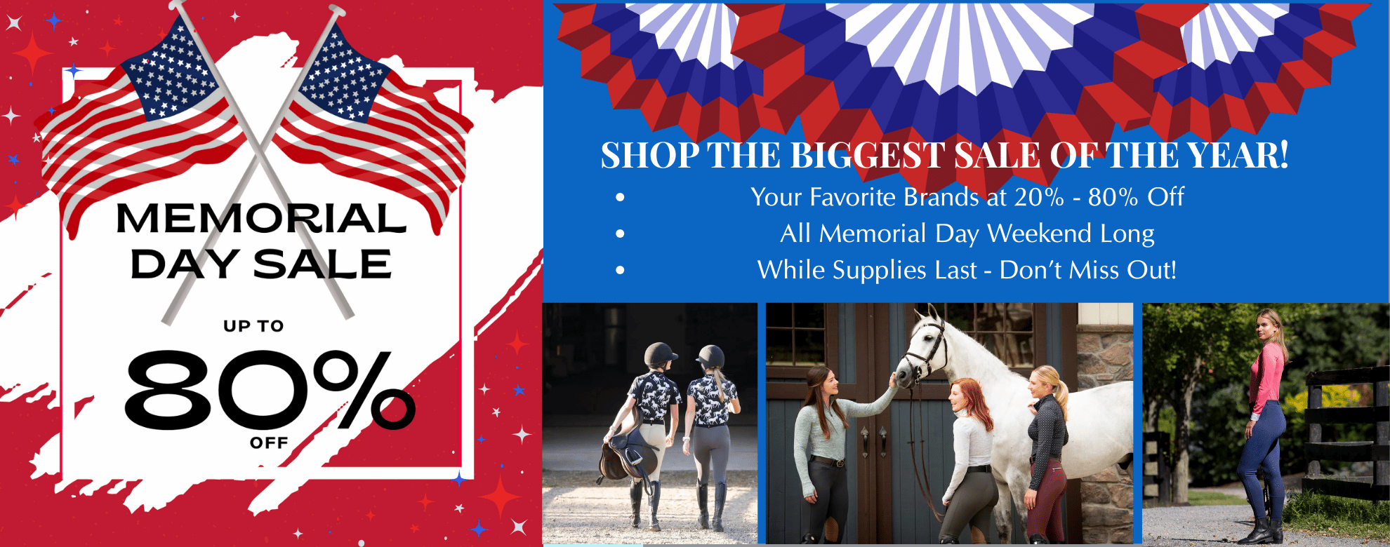 Memorial Day Week Sale