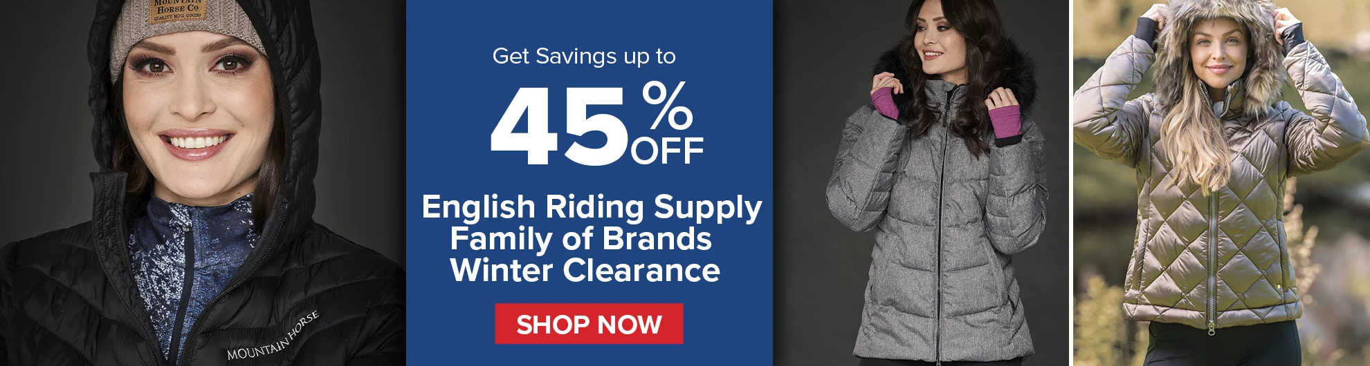 English Riding Supply Winter Clearance